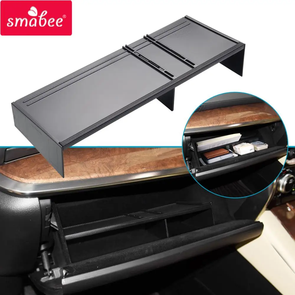 

Smabee Car glove box storage box for Toyota Alphard 30 AH30 2015 ~ 2019 Interval Storage Partition Box Interior Accessories