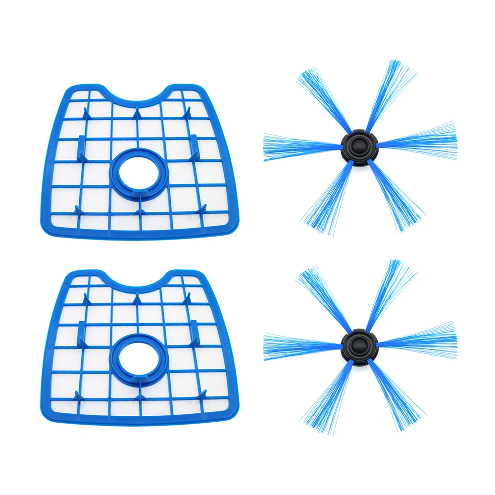 

Vacuum Cleaner filter screen and round brush for Philips Robot FC8820 FC8810 FC8066 Sweeping robot accessories