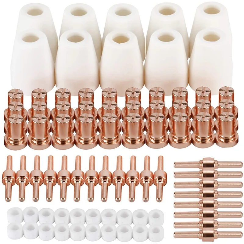 

Plasma Cutting Tip Set 80 PCs for PT-31 / LG-40 Consumables for Stahlwerk Cut 50 CT312 CT520 Cutting Machines