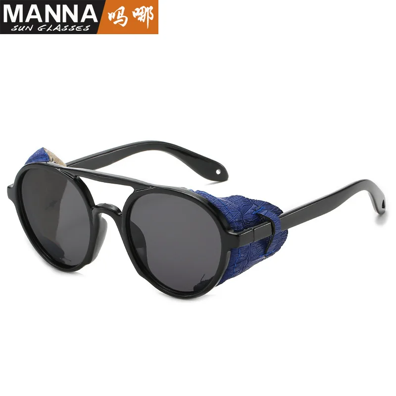 Новинка 2020 модные круглые линзы очки летние для улицы солнцезащитные подходят ко