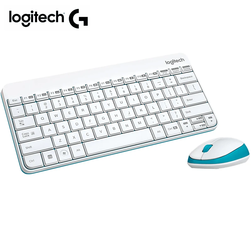 Беспроводная клавиатура и мышь Logitech MK245 Nano комбинированная компактная контурная