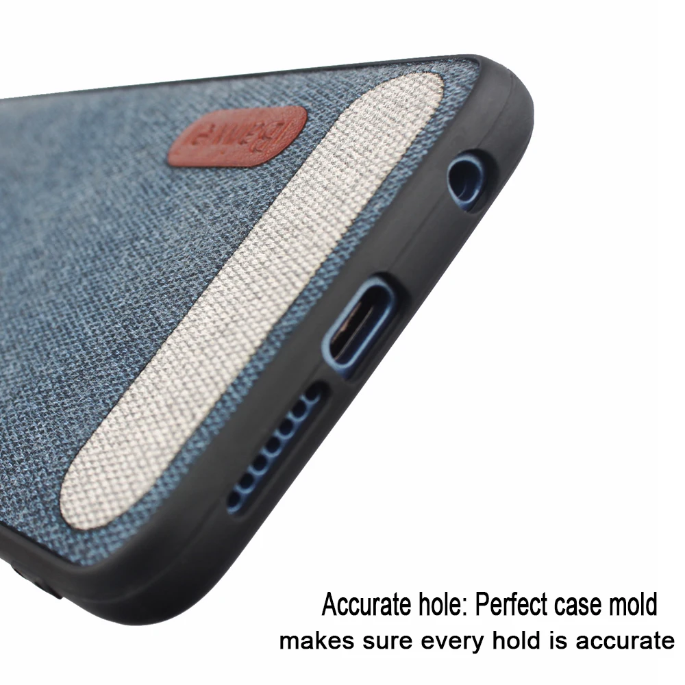 Holder for Huawei Honor 9 Phone Case Back Cover Silicone TPU PC Edge Business Fabric Shockproof Coque Capa Shell |