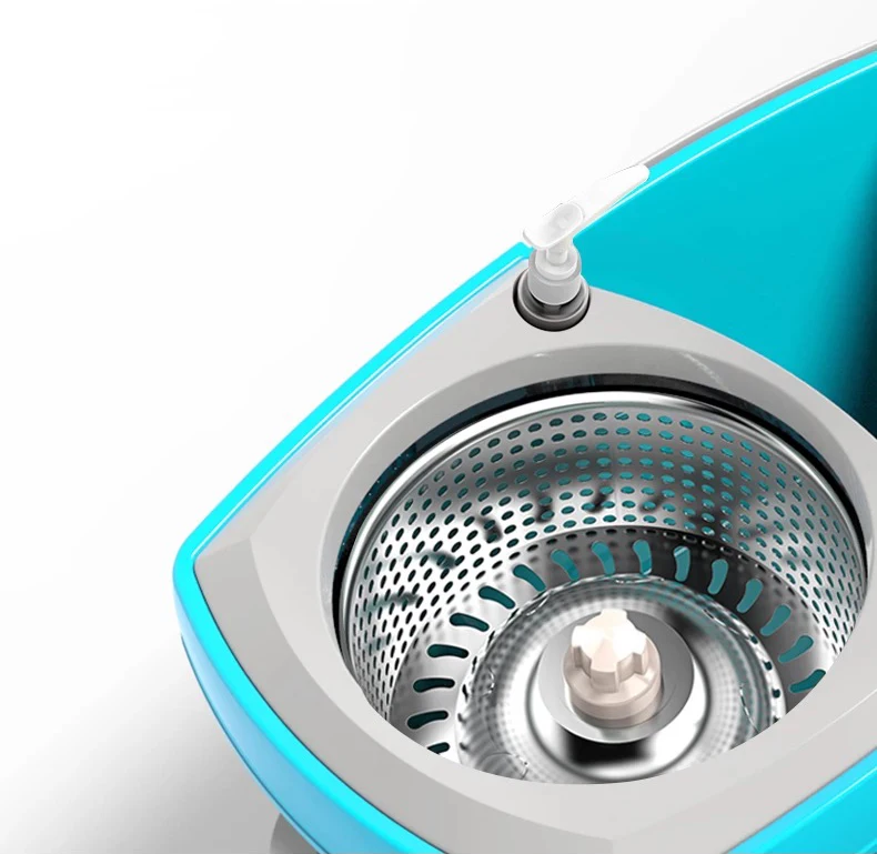 Швабра для мытья ведра влажной и чистящей системы волшебное колесо из микрофибры