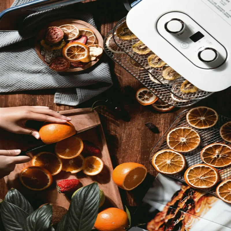 Сушеные фрукты машина Еда Сушилка осушитель фрукты овощи сушеные мясо сушилка из нержавеющей стали для дома кухня эфирные инструменты