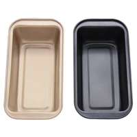 1 piece rectangle loaf pan toast bread cake mold carbon steel loaf pastry baking mold