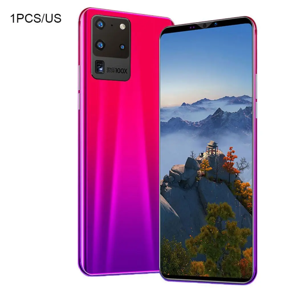 

Смартфон S20 Pro 5.8 Φ 512M + 4G Android, 3D стеклянная задняя крышка черного цвета с покрытием