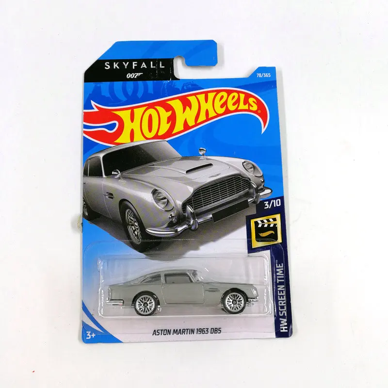Автомобили HOT WHEELS 1/64 ASTON MARTIN V8 VANTAGE DBS ONE-77 Коллекционная версия металлическая литая