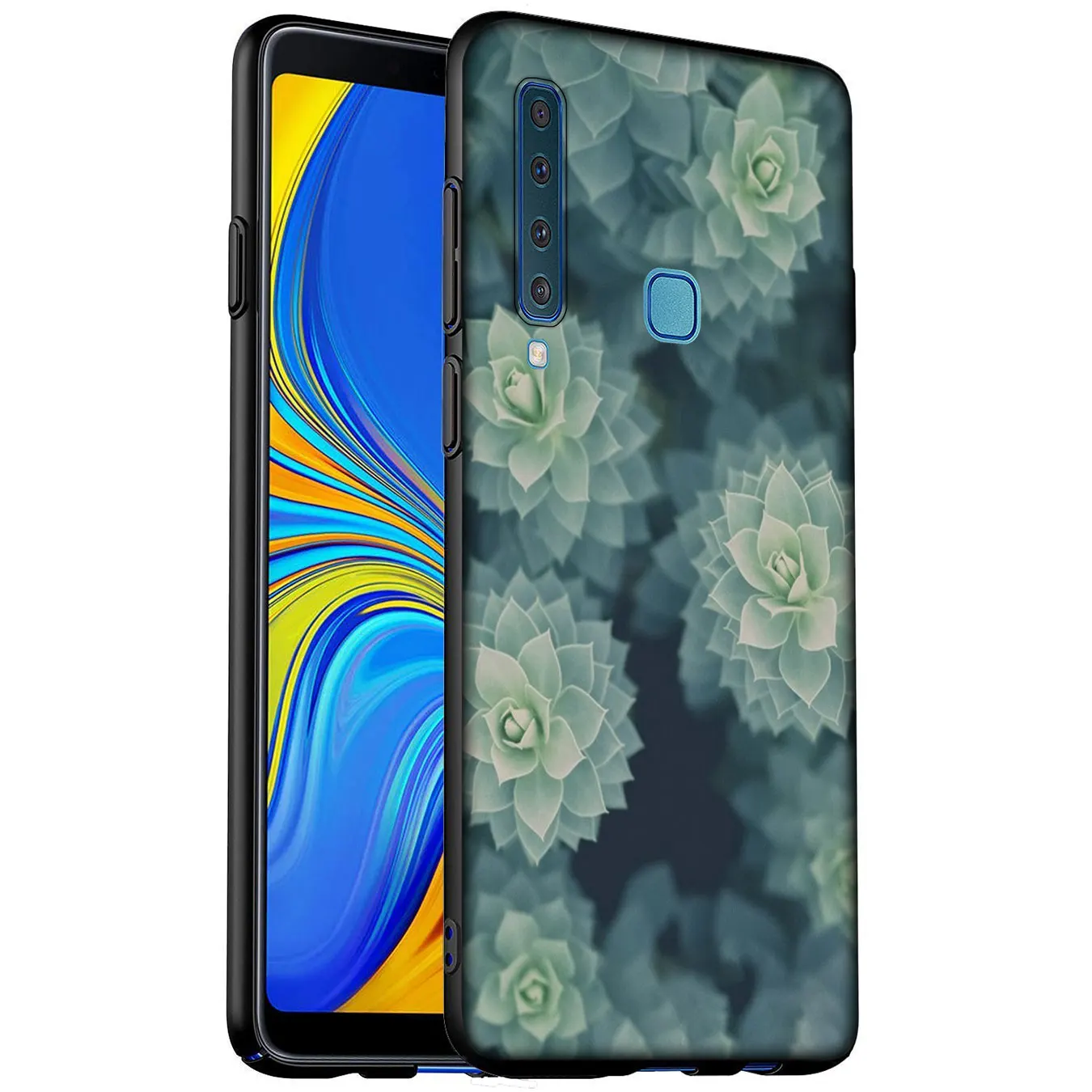 Красивый мягкий силиконовый чехол для телефона Samsung Galaxy A6 Plus A7 A8 A9 2018 A3 A5 2016 2017 Note 9 8