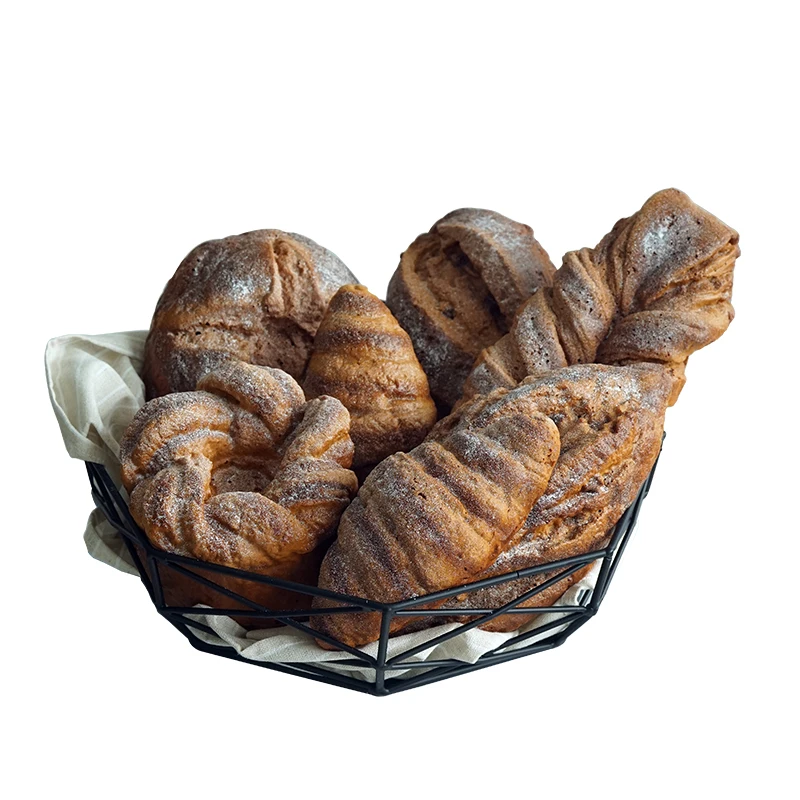 Поддельные формы для выпечки шоколада хлеба кофейни витрины украшения торта еды