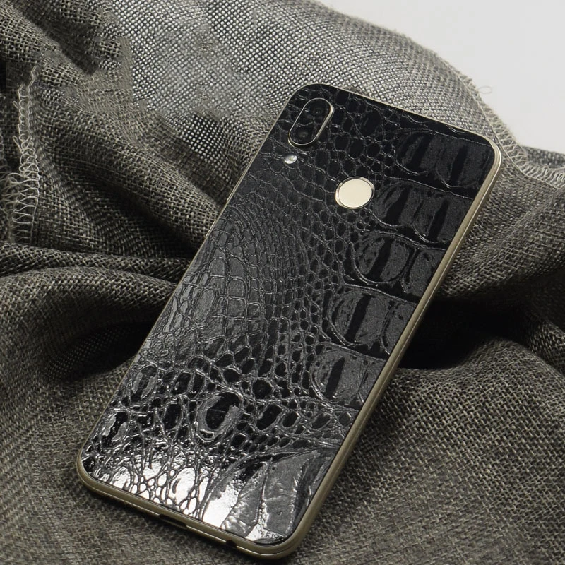 Декоративная задняя крышка с узором под кожу крокодила и змеиную для Huawei Nova 3i 3 3E