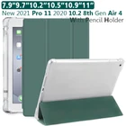Магнитный чехол для iPad Pro 11 2020 2021 M1Mini 45iPad 56th7th8thiPad Air 234, чехол с держателем для карандаша для iPad 9,7 