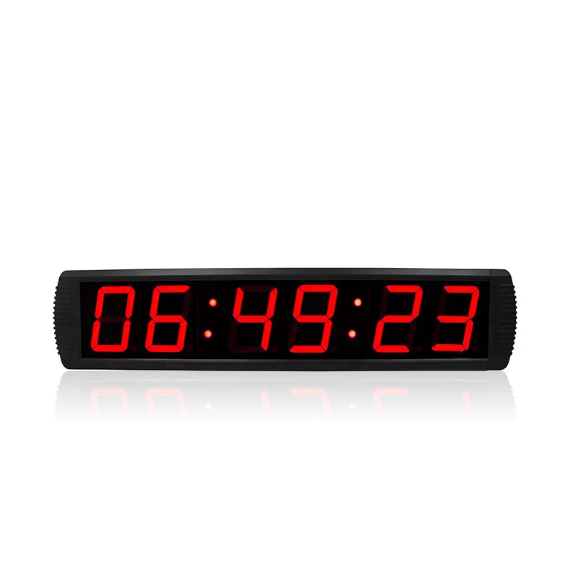 Big digital alarm clock indoor LED countdown timer display electronic 12v | Дом и сад