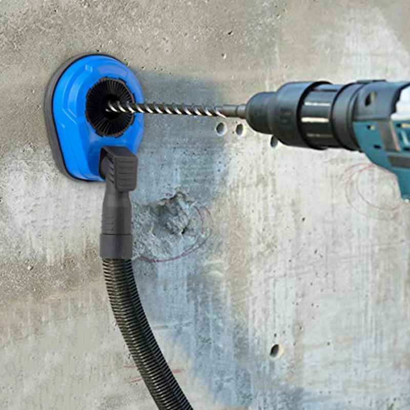 

Angle Grinder Dust Shroud Cover Drill Electric Hammer Drill Dust Collector Attachment Universal Dust Shroud For Drilling