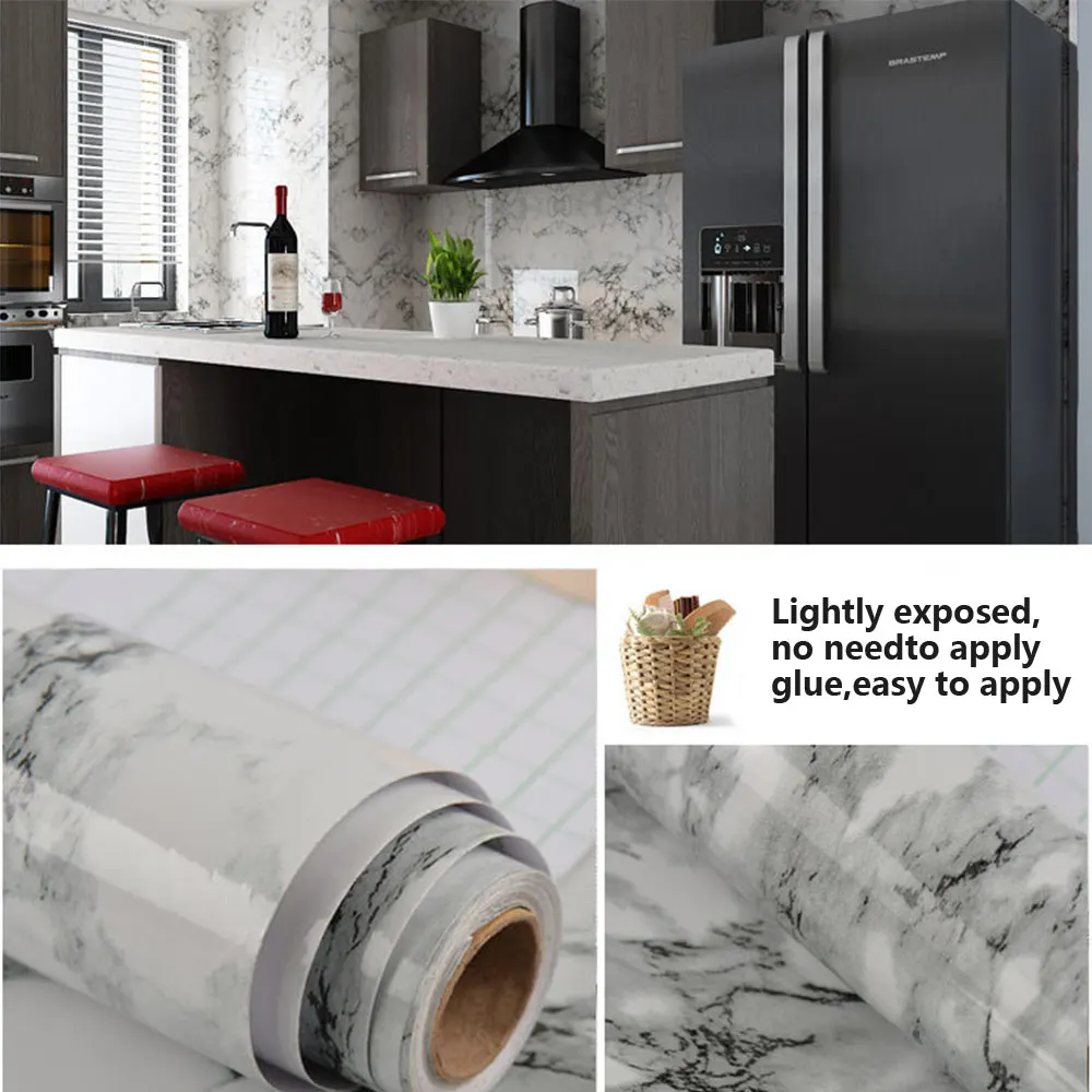 Глянцевая мраморная пленка наклейки самоклеящаяся для столешницы наклейка на