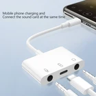 Новинка, адаптер OTG USBC на аудиоразъем 3,5 мм для наушников, гарнитуры, кабель в реальном времени для iphone 8X11 12 ipad Тип c, адаптер для быстрой зарядки iOS