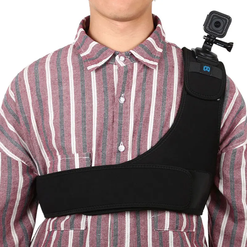Камера с одним плечевым ремнем и регулируемым планшетом для GoPro Hero 8/7/6/5 OSMO Action Xiaoyi