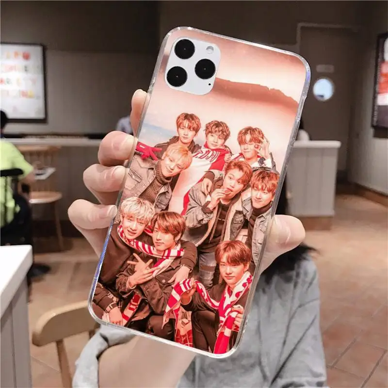 

Dabieshu KPOP Stray Kids Soft Phone Cover for iPhone 11 pro XS MAX 8 7 6 6S Plus X 5S SE 2020 XR cover