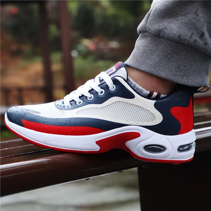 Harga Sepatu Olahraga Sneakers Tahan Aus Lari Ringan Kasual Non-kulit Sejuk Nyaman Lubang Bersirkulasi Sepatu Olahraga