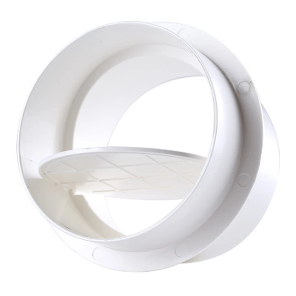 Вытяжной клапан из ПВХ обратный для ванной один ват круглая труба 75/80/110/160/200/250 мм