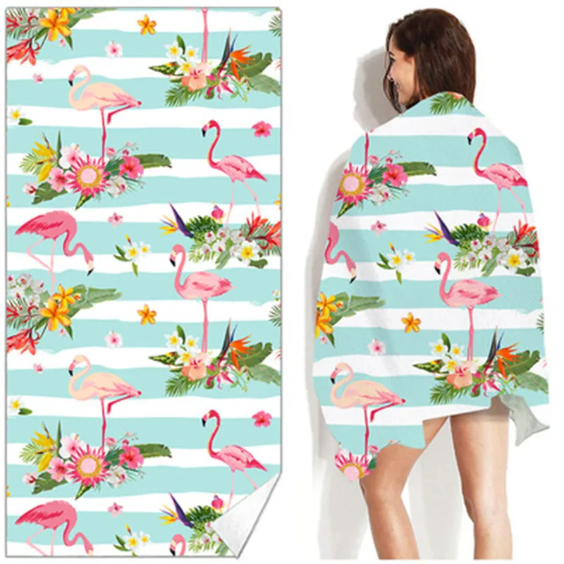 

Beach Towel 140*70CM Printed Shark Large Beach Towel Microfiber Fabric Bath Towels For Living Room Home Decorative