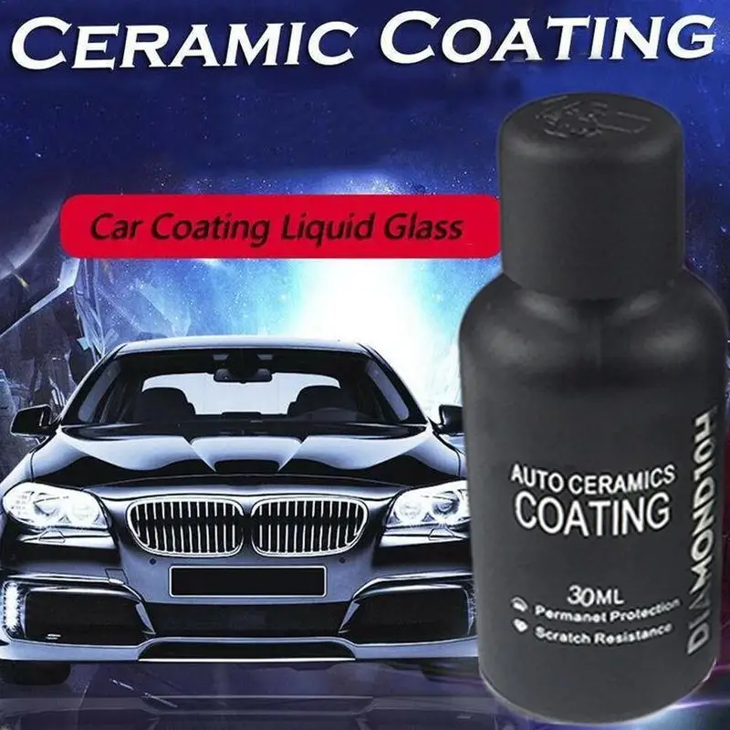 

30ML 10H Car Oxidation Liquid Ceramic Coat Super Hydrophobic Car Care Car Tool Glass Coating Maintenance Set X8I8