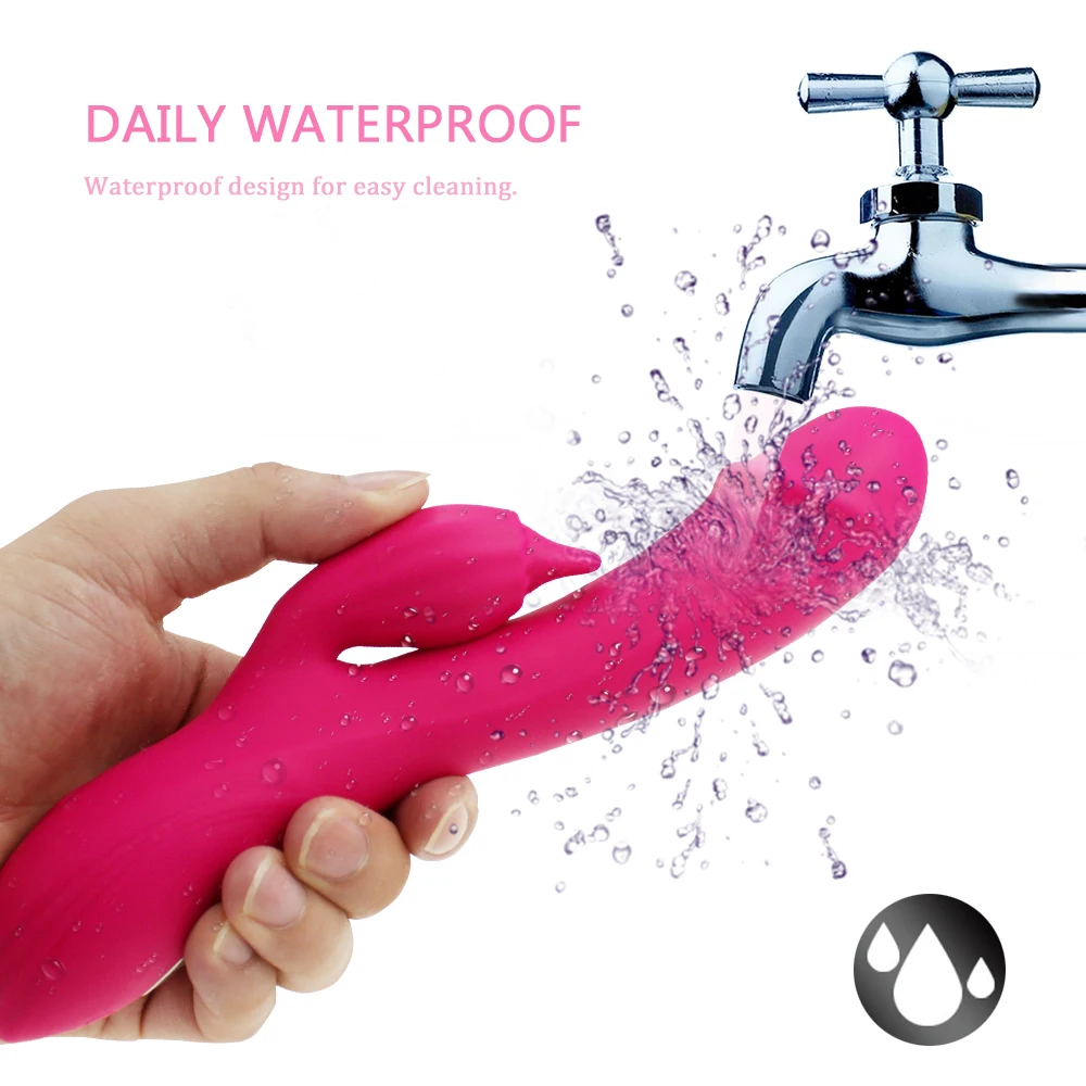 G Spot Vibrator Flexible Tongue Dildo Vibrators Vagina Clitoris Stimulation With 10 Vibration Mode Dual Motor Sex Toys For Women | Красота и