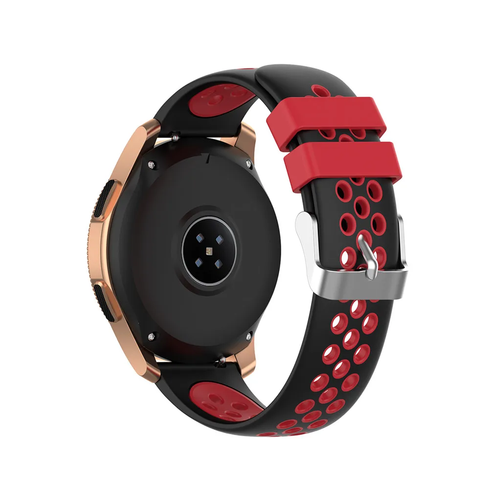 20 мм силиконовый браслет для Garmin Vivoactive 3/HR для Ticwatch 2/E/C2 для samsung gear R600/Galaxy Watch R815 Смарт-часы