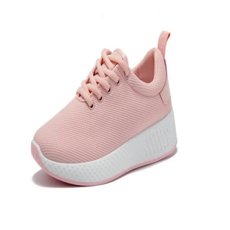 

Women Casual Shoes Fashion Breathable Walking Mesh Lace Up Flat Shoes Sneakers Women Tenis Feminino