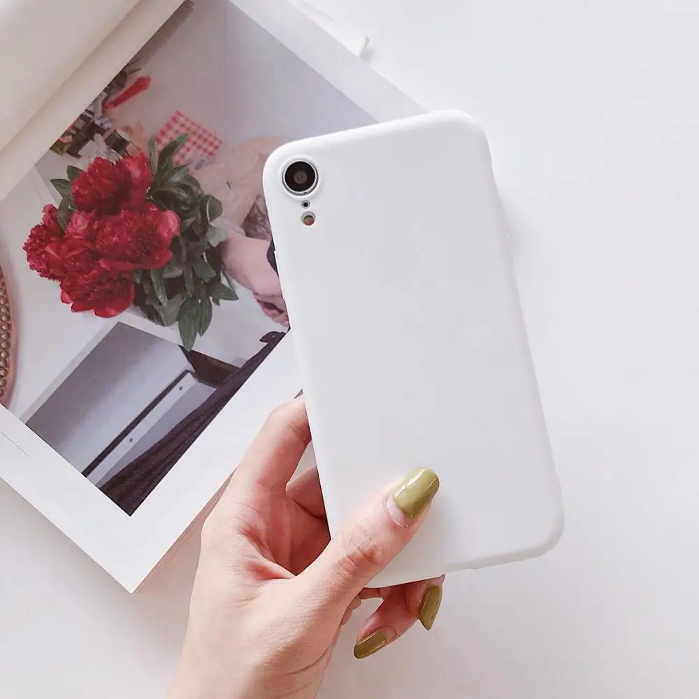 Matte Case For Redmi 4X 5 5A 6 6A 7 GO Pro A2 Lite S2 Y2 Plus Note4 K20 9T 7A 8 Soft Candy Color |