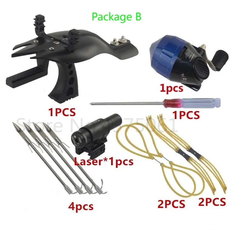 Высокоскоростная охотничья рыболовная Рогатка для стрельбы строп лука прочная
