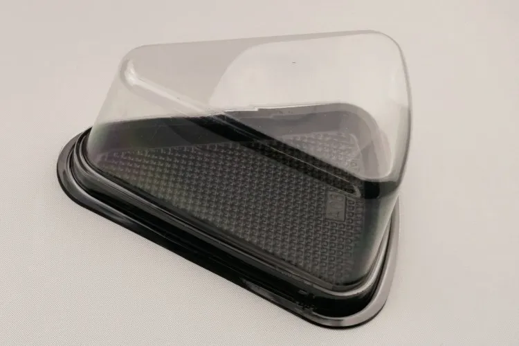 100 шт. 50 прозрачная упаковочная бумажная коробка для Мусса с ручкой конфет