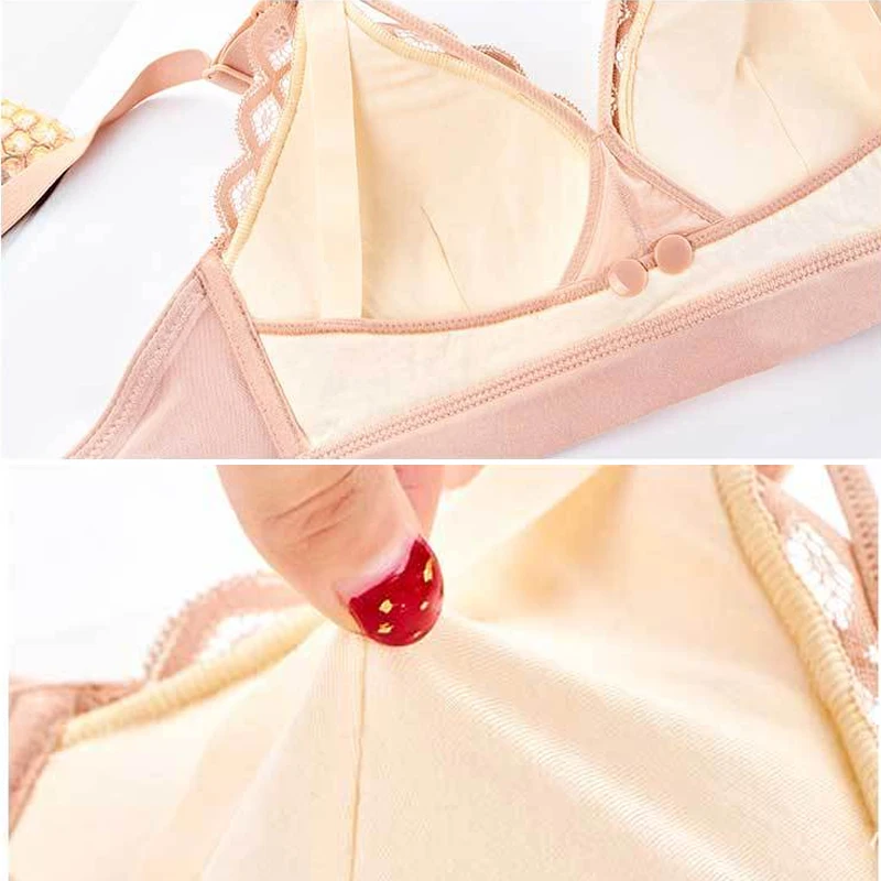 

Maternity Breastfeeding Bra Push Up Lace Nursing Bras for Pregnant Women Breast Feeding Pregnancy Underwear Clothing Plus Size