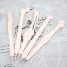 20 шт костяной Скелет шариковая ручка в форме цветка ручек 0,7 мм Бесплатная доставка