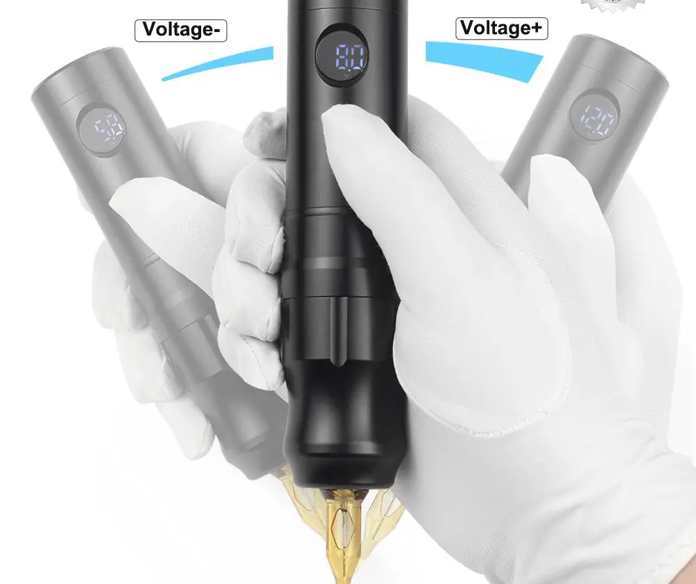 

Wireless Tattoo Machine Rotary Tattoo Eyebrow Machine for Body Art Wireless Tattoo Pen Professional Coreless Motor Tattoo Pen