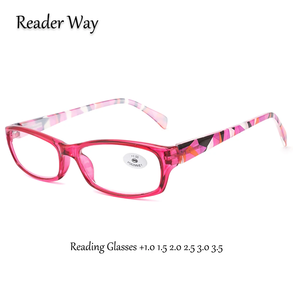 

Fashion Reading Glasses for Men Women Rectangle Frame Light Color High Quality Presbyopic Eyeglasses +1.0 1.5 2.0 2.5 3.0 3.5