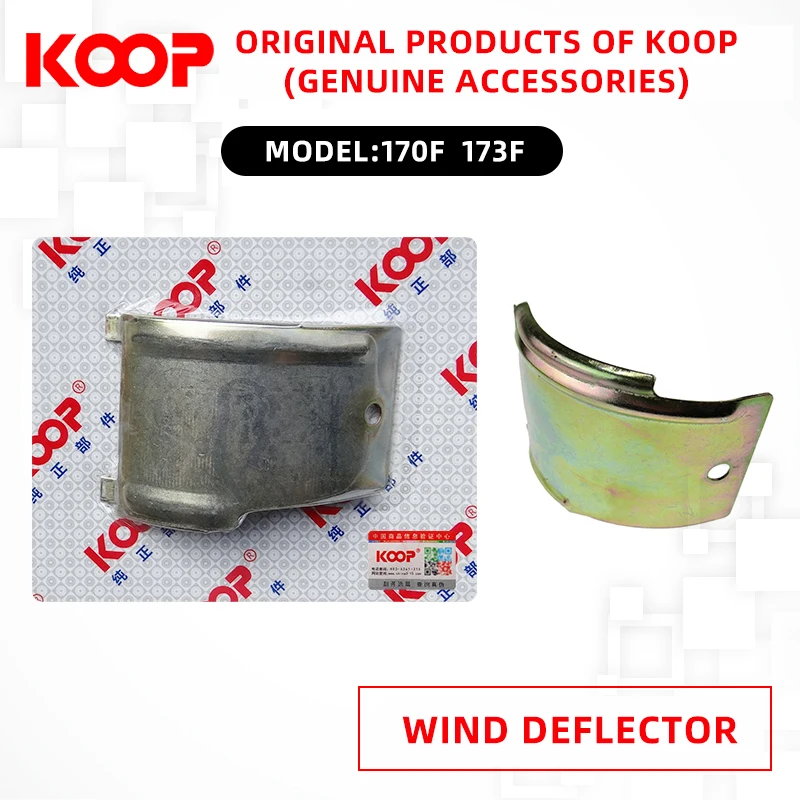 KOOP ветряная дефлектор масляная Форсунка пресс-Пластина Крышка отверстия