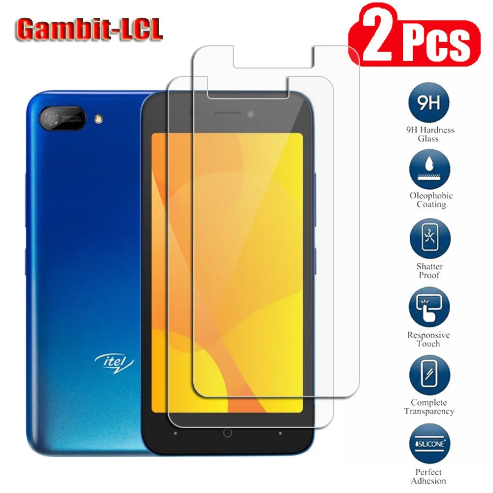 Оригинальное защитное закаленное стекло для Itel A25 5 дюймов ItelA25 A25Pro Pro 2 шт.