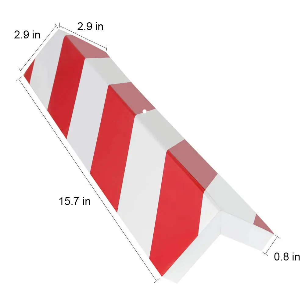 

2Pcs Car Parking Garage Anti Scratch Door Protector Corner Parking Adhesive Bumper Protector for Door Accessories