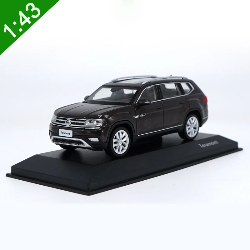 Высокая тщательная 1:43 VW TERAMONT2017 модель автомобиля из сплава статического металла