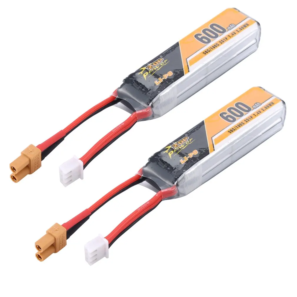 

ZOP Power 2 Pcs Model Battery Indoor Traversing Machine XT30 High Voltage Stable Battery Energy Saving