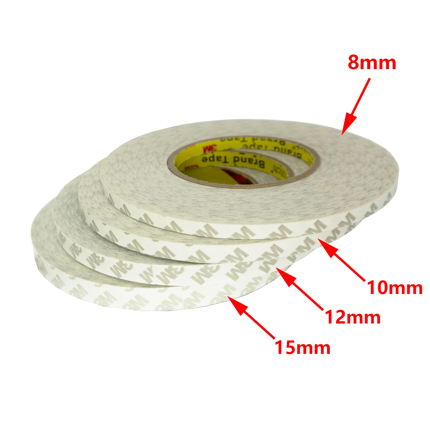 Лента Клейкая двухсторонняя 50 м/рулон ширина 8 мм/10 мм/12 мм/15 мм/20 мм/25 мм/30 мм ws2811