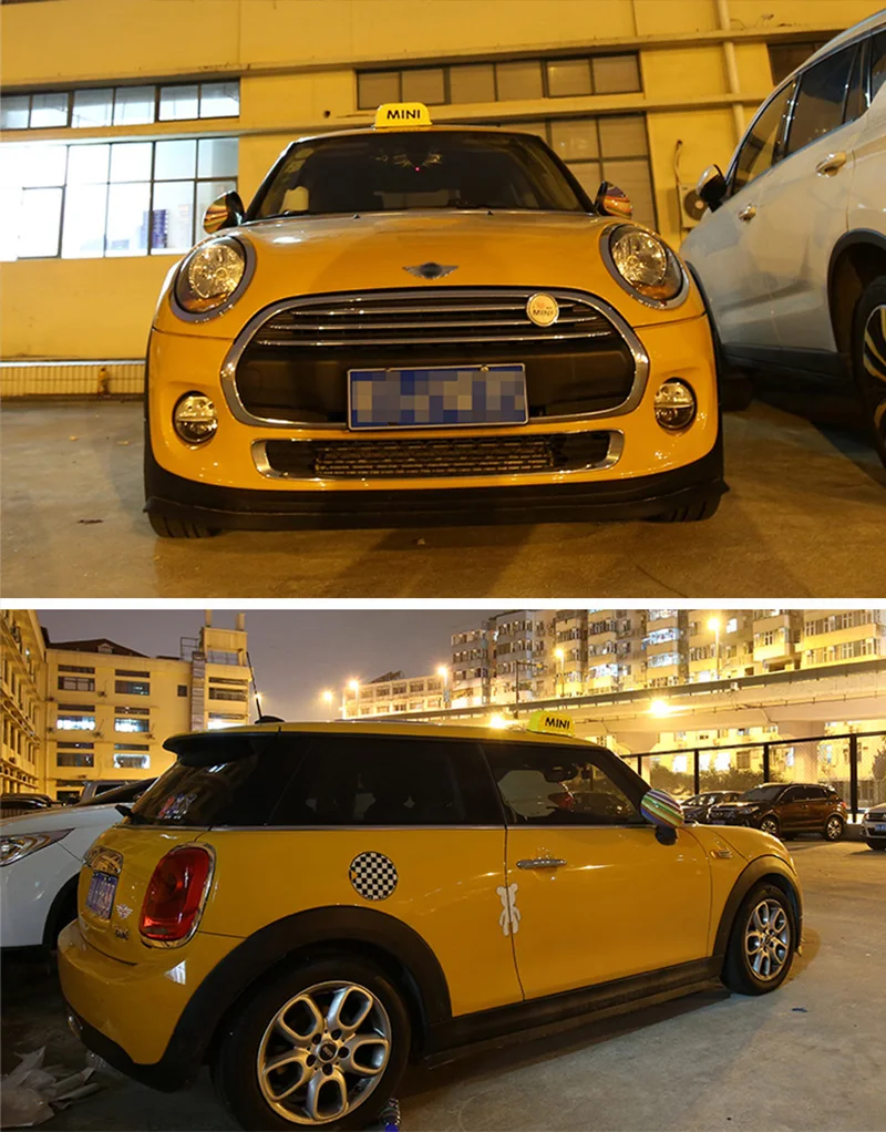 Такси Топ знак украшения свет для MINI COOPER S F54 F55 F56 F60 R55 R56 R60 R61 автомобильные аксессуары внешний магнит Адсорбция