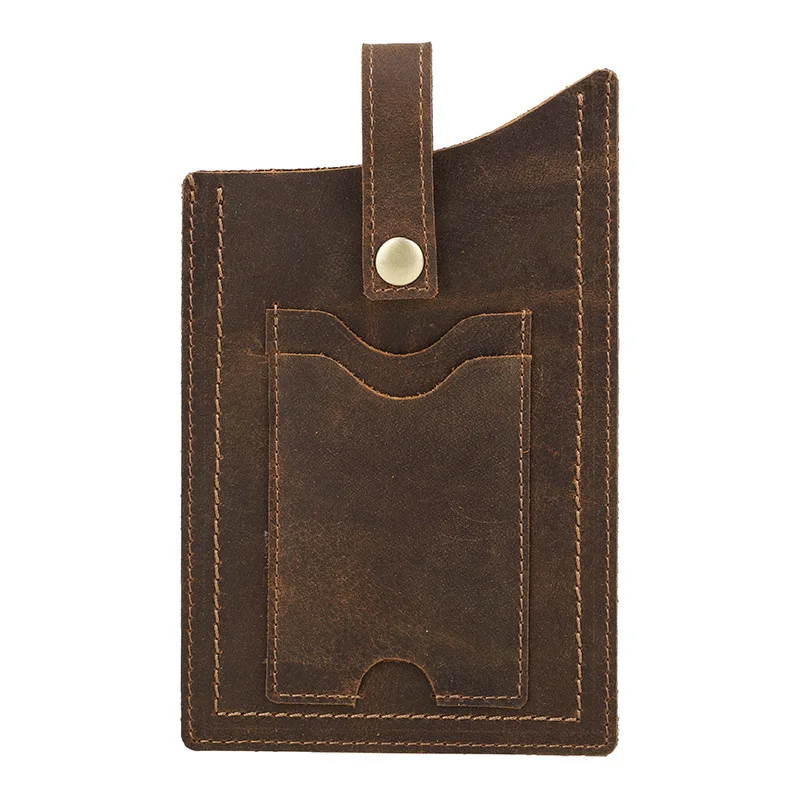 Genuine Leather Cellphone Belt Fanny Waist Bag For iPhone 13 12 11 Pro MAX Men Loop Holster 4-6.7 Inch Phone Case  Case Outdoor