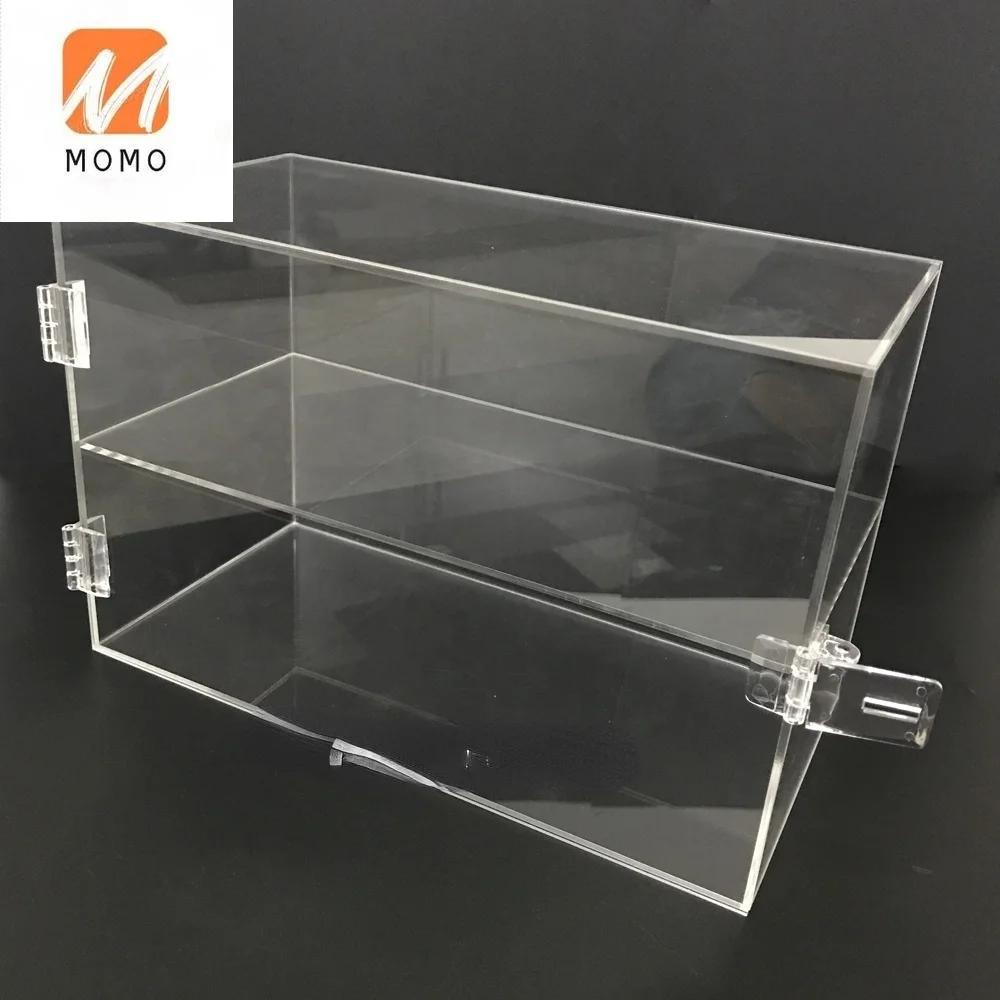 Goedkoop Clear Rechthoek Zonnebril Opbergdoos Met Slot Plexiglas Sieraden Geschenkdoos Met Scharnierende Deksels Kleine Speelgoed Organizer