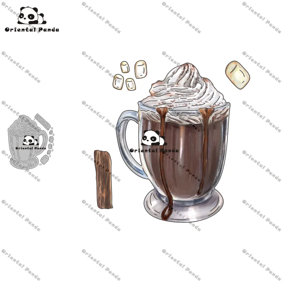 

New Dies 2020 Hot chocolate Metal Cutting Dies diy Dies photo album cutting dies Scrapbooking Stencil stamps metal dies die cut