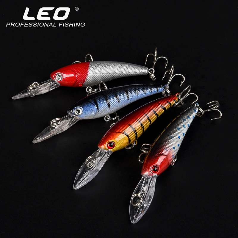 

Fishing Lures Sinking Lure Wobblers Jerkbait 9cm 7.5g Hard Bait Small Minnow Crank Bass Fresh Salt Water Tackle 4 Colors