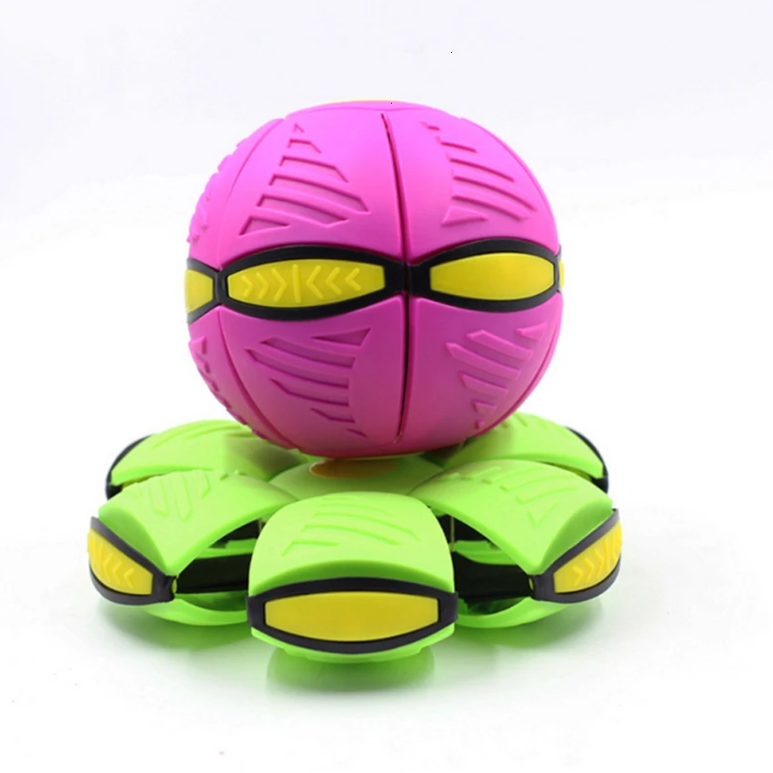 

New 1 Creative Through Balloon Children's Foot Magic Flying Saucer Ball Deformation Ball Adult Decompression Toys