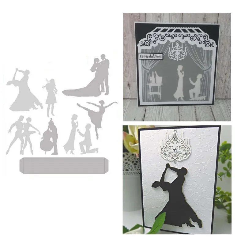 

2020 New Metal Cutting Dies and Scrapbooking For Paper Making Lovers Marry Embossing Frame Card Craft No Stamps