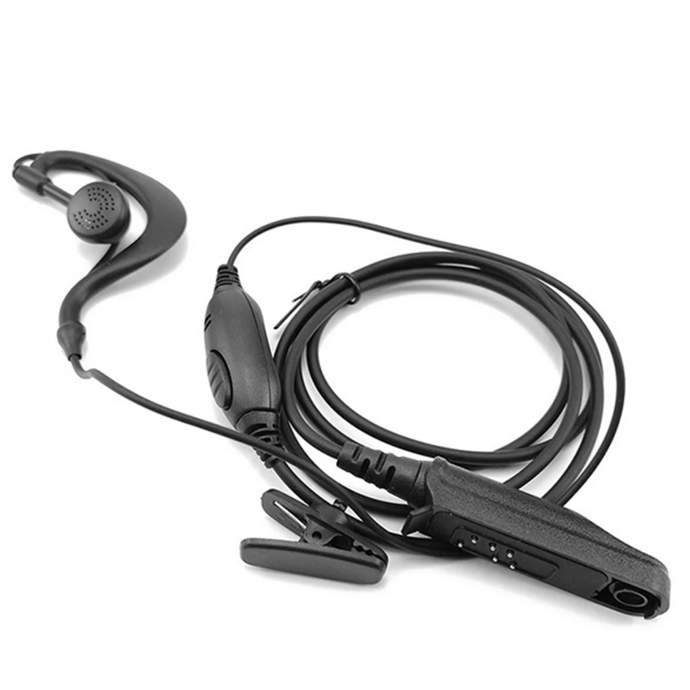 

Accessories Durable Earhook MIC PTT Ergonomic Waterproof Walkie Talkie Earphone Noise Cancelling Portable For Baofeng UV-9R