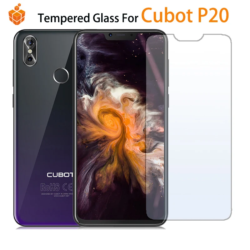9H 2.5D Закаленное стекло для Cubot P20 антибликовое голубое лучевое Защитное 6 18 дюйма